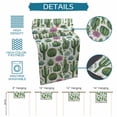 thumbnail image 6 of Cactus Summer Table Runner 90 Inches, Watercolor Tropical Botanical White Bed Runner Dresser Scarves Tabletop for Indoor Outdoor Parties/Ceremony/Banquet, 13" x 90", 6 of 9