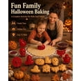 thumbnail image 5 of Halloween Mini Hand Pie Molds, Pastry Cutter and Sealer for Holiday Baking, 8 Shapes Food Grade Dough Press Cutter, Halloween Baking Supplies, Reusable Holiday Mini Pie Molds for Baking, 5 of 8