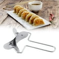 thumbnail image 5 of Acero inoxidable Envoltura de bolas de masa Piel Cortador de masa Rodillo circular Raviolis Máquina para hacer bolas de masa Utensilios de cocina Accesorios de cocina, 5 of 5