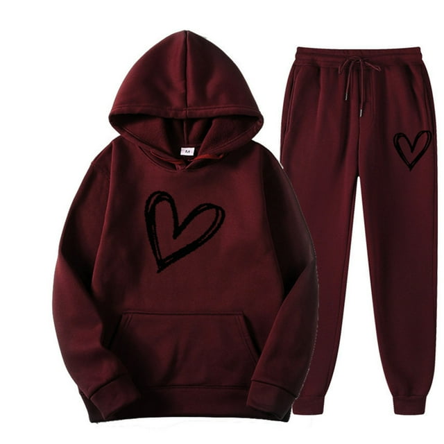 SHIXIAOO Sweat à Capuche Décontracté à la Mode pour Automne et Hiver Unisexe Doublure Douce Design Cœur pour Usage Quotidien et Coupe Décontractée Options Assorties Sweat à Capuche Sportif pour Femmes Fermeture Éclair Complète