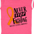thumbnail image 4 of Inktastic Never Stop Fighting Multiple Sclerosis Awareness Boys or Girls Baby Bodysuit, 4 of 5