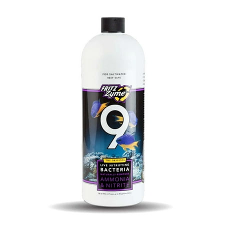 UPC: 0080531802052 | Fritz Aquatics Fritz FritzZyme 9 Saltwater Live Nitrifying Bacteria  1 Each/32 Oz