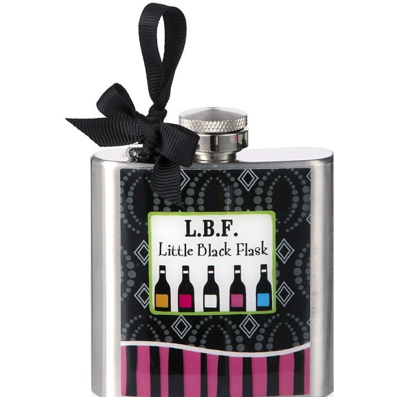 Little Black Flask Travel Flask by Ganz