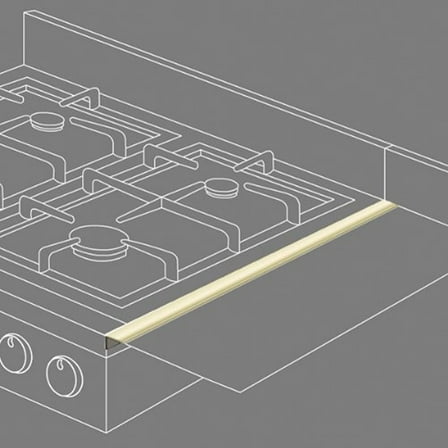 Stovetop Extender SE24AL 24 Inch Stovetop Extender - Almond