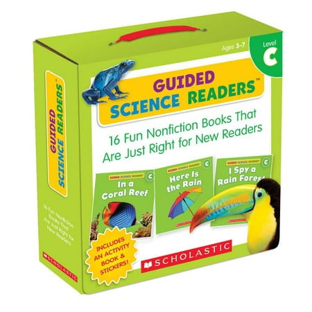 Guided Science Readers: Level C (Parent Pack) : 16 Fun Nonfiction Books That Are Just Right for New Readers (Mixed media product)