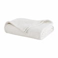 thumbnail image 2 of Elite Home Grand Hotel All-Natural 100-Percent Cotton Basket Woven Blanket Twin Size, Ivory, 2 of 4