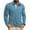 #261-Light Blue, variant on Ceisia Men's Slim-Fit Contrast-Stitch Long-Sleeve Polo Shirt Multi-Solid for All-Season Casual Gift