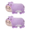thumbnail image 2 of 2PCS Animal Pet Toy Cute Hippo Rabbit Dog Toy Dog Squeaky Toy Cat Chewing Toy, 2 of 10