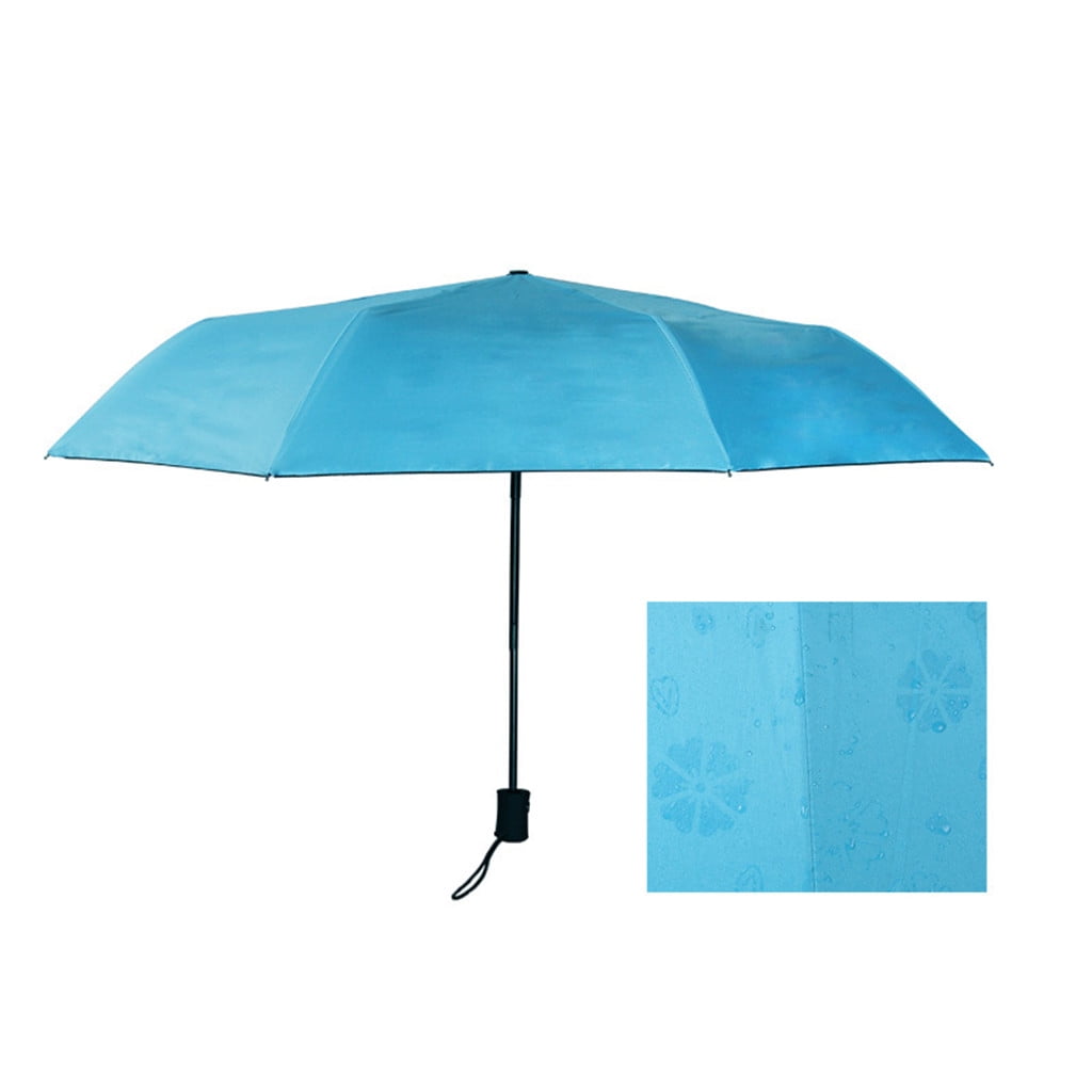 Windproof Umbrella Reverse Folding Umbrella UV Protection Girl Colorful