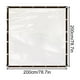 thumbnail image 1 of Fiudx Lona Transparente de Vinilo Pe de Alta Resistencia, Cubierta Impermeable Transparente, Protección para Jardín Exterior, Toldo para Patio, Equipo de Camping, Ojales de Fácil Instalación., 1 of 2