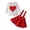 White, variant on Odeerbi Girls Dresses Baby Girl Clothes Infant Toddler Dots Bow-knot Dress Headband 3pc Outfit Set
