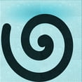 thumbnail image 1 of Ahgly Company Indoor Square Patterned Blue Jay Blue Area Rugs, 7' Square, 1 of 1