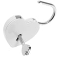 thumbnail image 2 of Small Padlock with Key Romantic Couples Wishing Lock Jewelry Box Suitcase Lock, 2 of 8