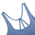 thumbnail image 5 of Mascarry Strappy Sports Bra Sexy Crisscross Back Light Support Yoga Bra with Removable Cups for Women, 5 of 8