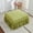 Green, variant on LKJYER Rectangle Ottoman Covers with Ruffle Skirt, Stretch Footstool Cover Storage Footrest Protectors Modular Sectional Sofa Ottoman Slipcover