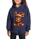 thumbnail image 1 of Sudaderas con capucha para niños y niñas, sudaderas casuales de manga larga, lindas sudaderas de gran tamaño con bolsillo de polar, chaquetas para niñas, 1 of 4