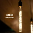 thumbnail image 2 of Luxrite Vintage T9 Long LED Tube Light Bulb 7W 3500K 800 Lumens Dimmable 4 Pack, 2 of 7