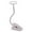 White-Z2, variant on USB Clip Reading Lamp - 360° Adjustable Gooseneck Desk Light with Stable Clamp, Battery Operated & USB Powered, Compact Foldable Design for Bedroom, Dorm, Office
