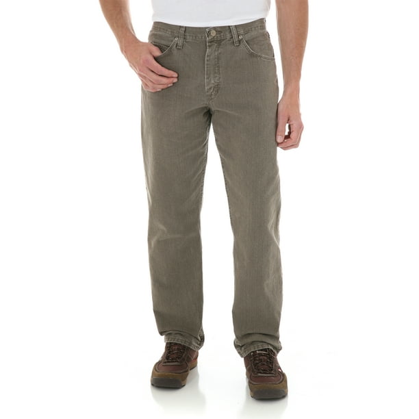 wrangler men's relaxed fit cargo jean