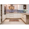 thumbnail image 6 of Ahgly Company Machine Washable Indoor Rectangle Traditional Fire Brick Red Area Rugs, 8' x 12', 6 of 7