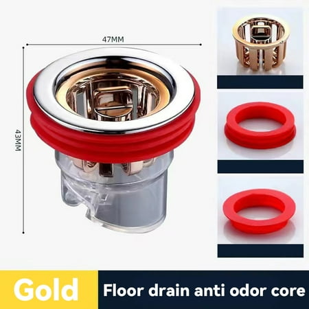 

Floor Drain Inner Core Shower Drain Hair Catcher Odor Proof for Bathroom