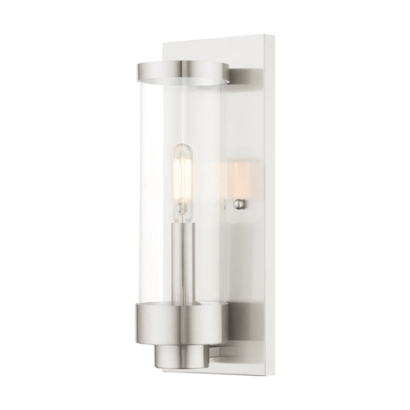 Livex Lighting - Hillcrest - 1 Light Outdoor ADA Wall Lantern in Coastal Style -