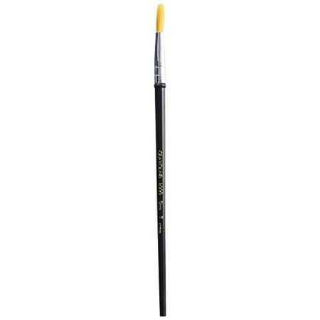 paint taklon hardwood enameled brush watercolor handle standard crayola round 1000