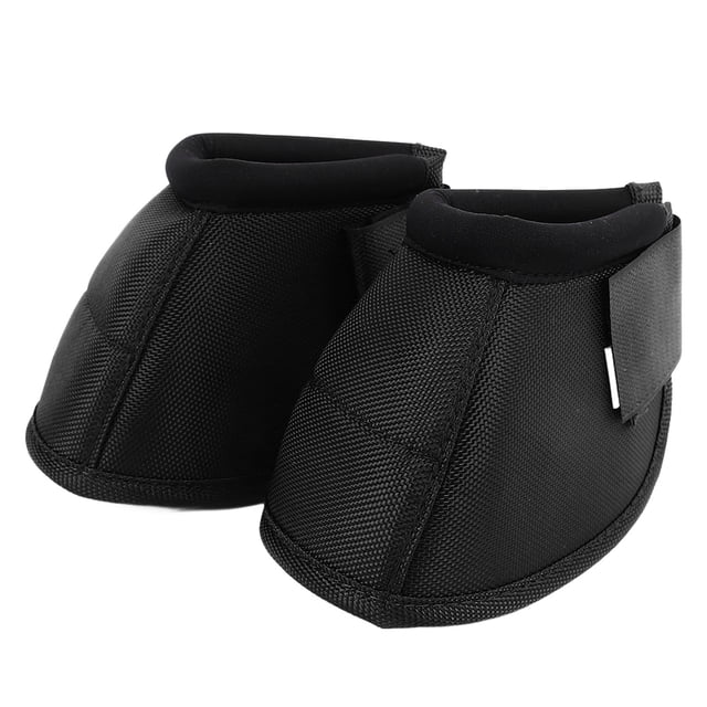 Bottes à Cloche pour Cheval, Toile Oxford Résistante à l'Usure avec Conception Anti-Rotation et Protection des Sabots, avec Fermeture à Crochet et Boucle, pour Équipement de Protection Équestre