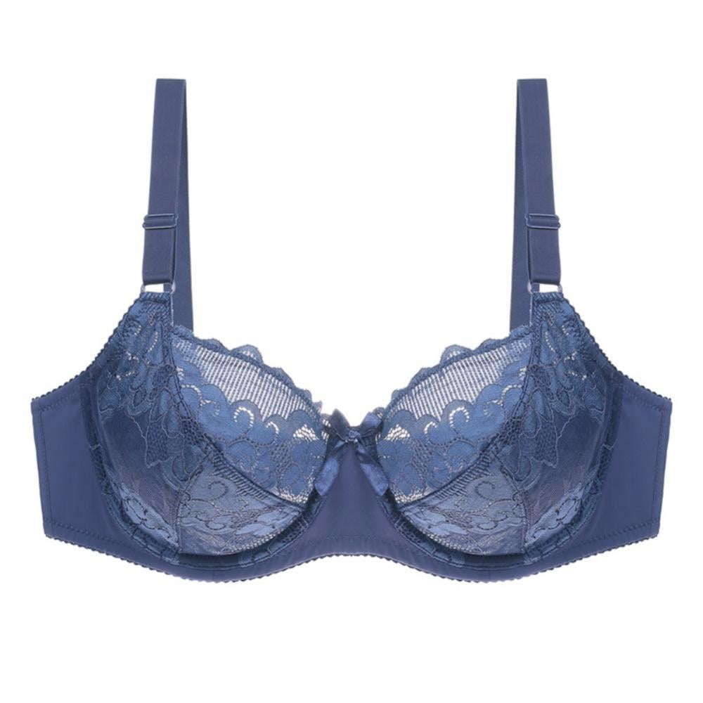 Buy Transparent Big Size Bra 34 36 38 40 42 44 46 B C D Cup Brand How Out  lace Intimates Push up Bra Ladies Lingerie C306 Blue Cup Size C Bands Size  46 at