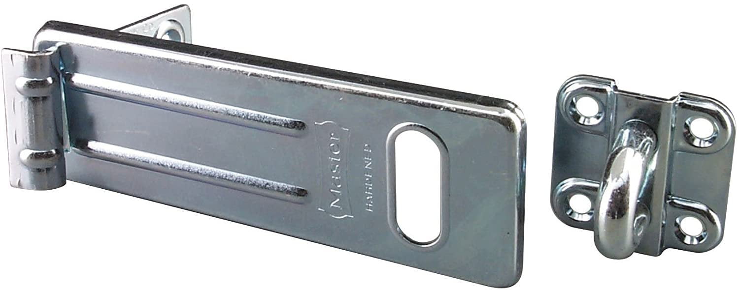 CD-GTE Key Safe Hasp – 4.5 Inch, Zinc Plated, With Locking Staple