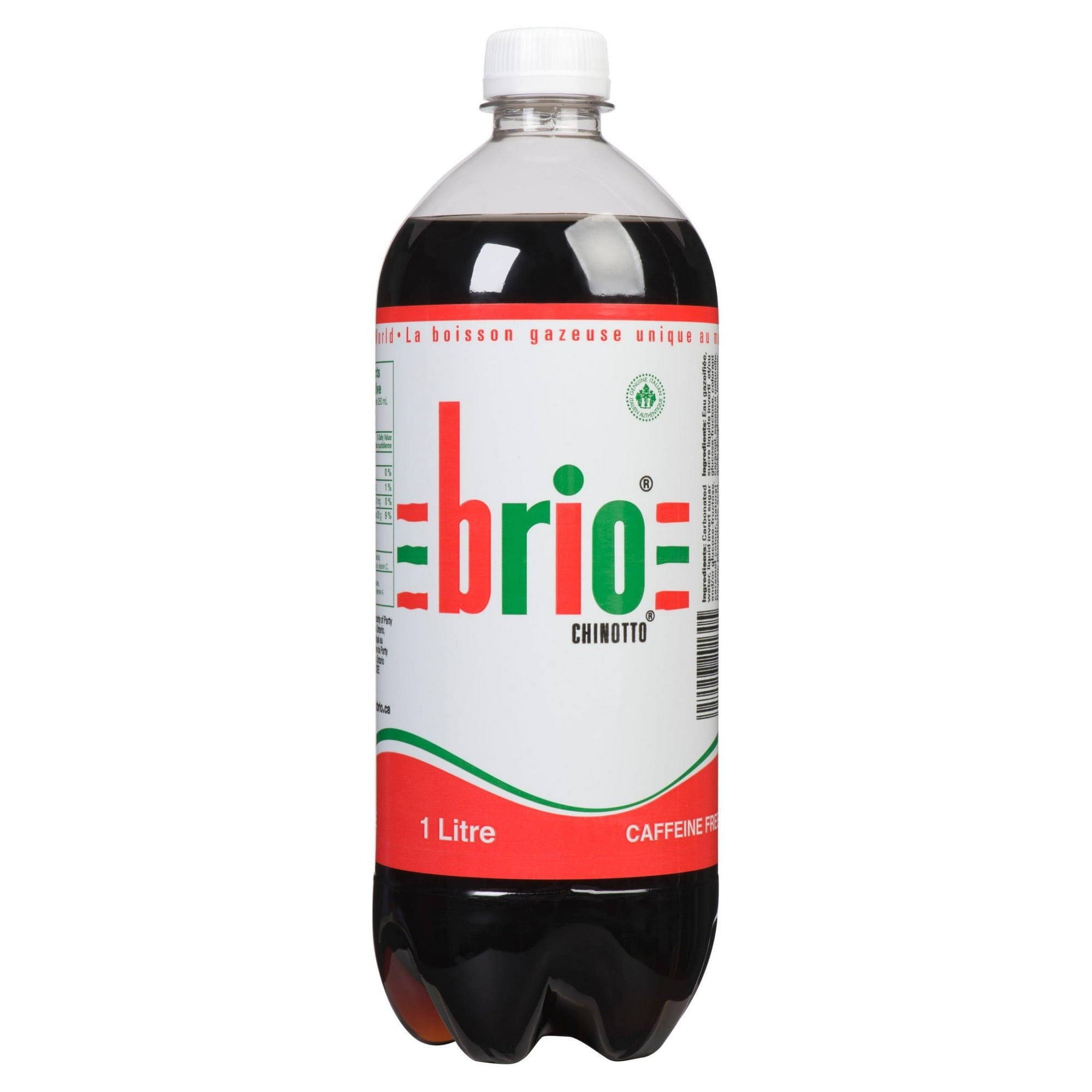 Brio Chinotto Carbonated Soft Drink, 1 L