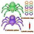 thumbnail image 2 of Juego Thuodo para lanzar anillos de araña para Halloween, paquete de 2 unidades, 2 of 7