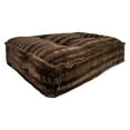 thumbnail image 4 of Bessie and Barnie Godiva Brown Luxury Extra Plush Faux Fur Rectangle Pet/Dog Bed, 4 of 8