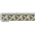 thumbnail image 2 of Ambesonne Flower Fabric by the Yard Upholstery, Flowers and Leaves Pattern, 1 Yard, Multicolor, 2 of 4