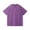 Purple, variant on Luvrsol Boys' T-Shirt Unisex Kids Solid Basic Breathable Cotton Plain Daily Layering Tops 110-150