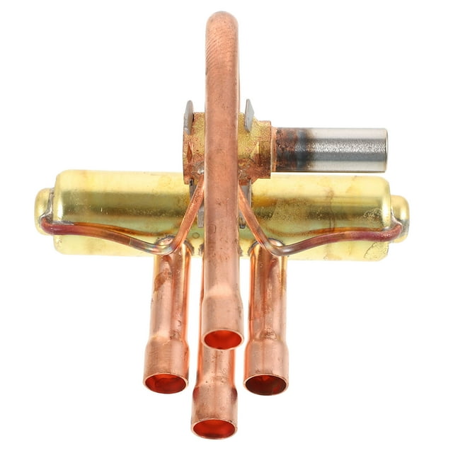 SOPOTUTU Maintenance Accessory Four Way Valve for Air Conditioning with Efficient Air Distribution