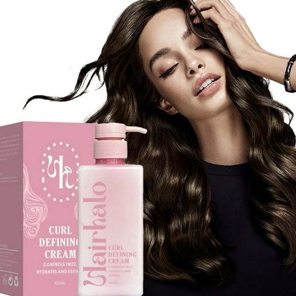 Curl Defining Cream, Curl Defining Cream, Curl Defining Cream, Curl Cream for Curly Hair Anti Frizz, Moisturizing, For Wavy & Curly Hair