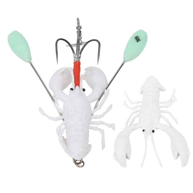 FLAMEEN Fishing Crawfish Lure, Artifical Lures Fishing Accessory Fishing Tools PVC Material Portable Practical Lightweight For Topwater Baits For Saltwater Freshwater