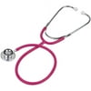 Prism Series Aluminum Dual Head Stethoscope, Red, Boxed