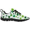 thumbnail image 4 of Customuart St Patricks Day Running Shoes for Men Shamrock Sneakers Green Size 7.5, 4 of 5