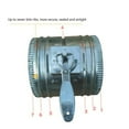 thumbnail image 4 of Durable 80-300 mm diam manual air duct damper HVAC air duct valves air damper pipe valve for exhaust ventilation pipe system, 4 of 4
