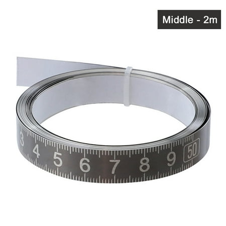 

Sticky Flat Ruler With Scale High Precision Self Adhesive Home Stainless Steel