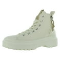thumbnail image 5 of Converse CTAS Lugged Lift High PS Girls Shoes Size 4.5, Color: Egret/Nutty Granola/Egret, 5 of 5