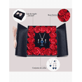 thumbnail image 2 of Flor Rosas Eternas Exquisita Caja Conjunto De Collar Color Azul, 2 of 4