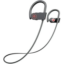 Vadunsuz Workout Noise Cancellation Bluetooth 5.1 In-Ear Earbuds, Black