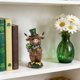 thumbnail image 5 of CaiYueKe St. Patrick's Day Decor Irish Cow Figurine with Pot of Gold Shamrock Lucky Charm Leprechaun Souvenir Home Tabletop Decoration Gift for Festival Party, 5 of 7