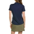 thumbnail image 2 of NEW Women's Callaway Golf Solid Swing Tech Polo Peacoat 2XL, 2 of 3
