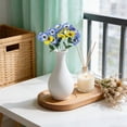 thumbnail image 4 of Jierger Artificial Fake Pansy Flowers for Outdoor, Faux Silk Pansy Spring Flowers for Outside for Planter Front Door Porch Yard Patio Window Box Home Decor, 4 of 5