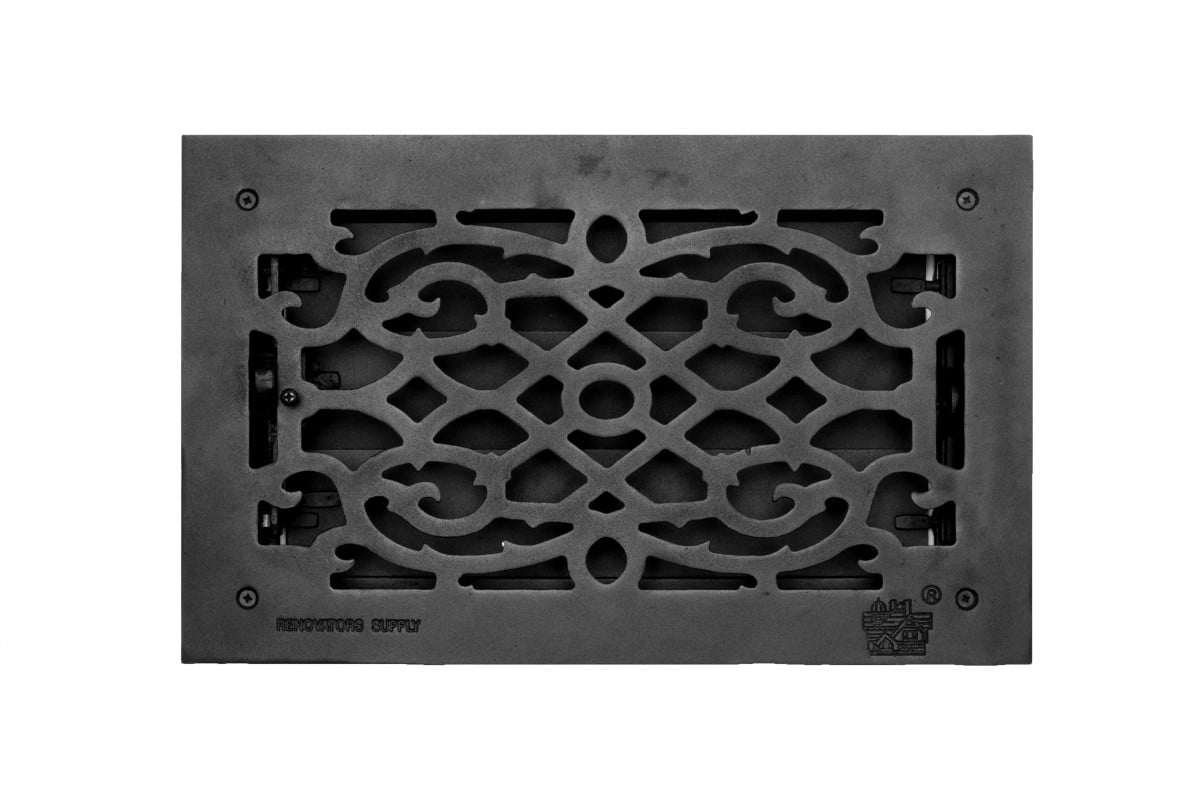 Floor Heat Register Louver Vent Cast 8" x 14 Duct Renovator's Supply
