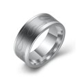 thumbnail image 1 of facefd Men Stainless Steel 8mm Ring Fish Hook Rings Fishing Band Loop Simple Style Fashion Accessory Jewelry Gifts for 12, 1 of 9